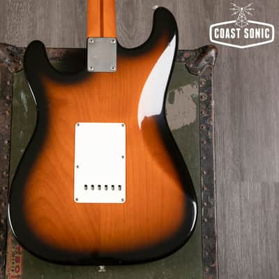 1990 Fender American Vintage Reissue '57 Stratocaster Nitro USA AVRI image 8