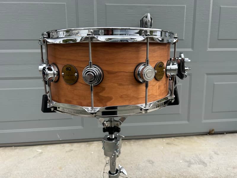 Collectors series snare drum 6.5x14” cherry gumwood image 1