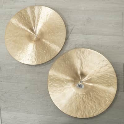 Used Zildjian 14" K Custom Dark Hi Hat Cymbal Pair image 11
