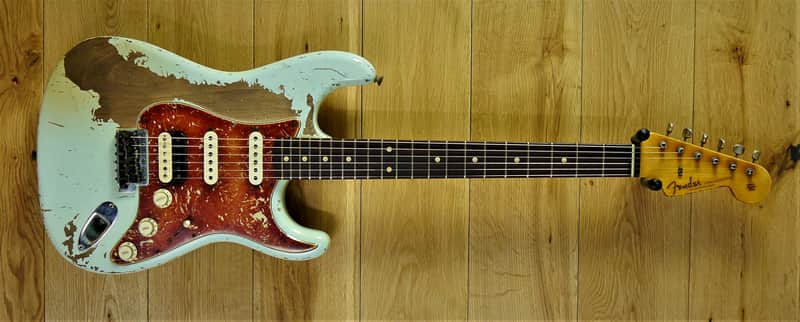 Fender Custom Shop John Cruz Masterbuilt 62 Heavy Relic Fat Strat Sonic Blue JC3600 image 1