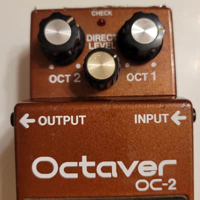 1982 Boss OC-2 Octaver - Rare Early Made in Japan Black Label - Pristine image 13