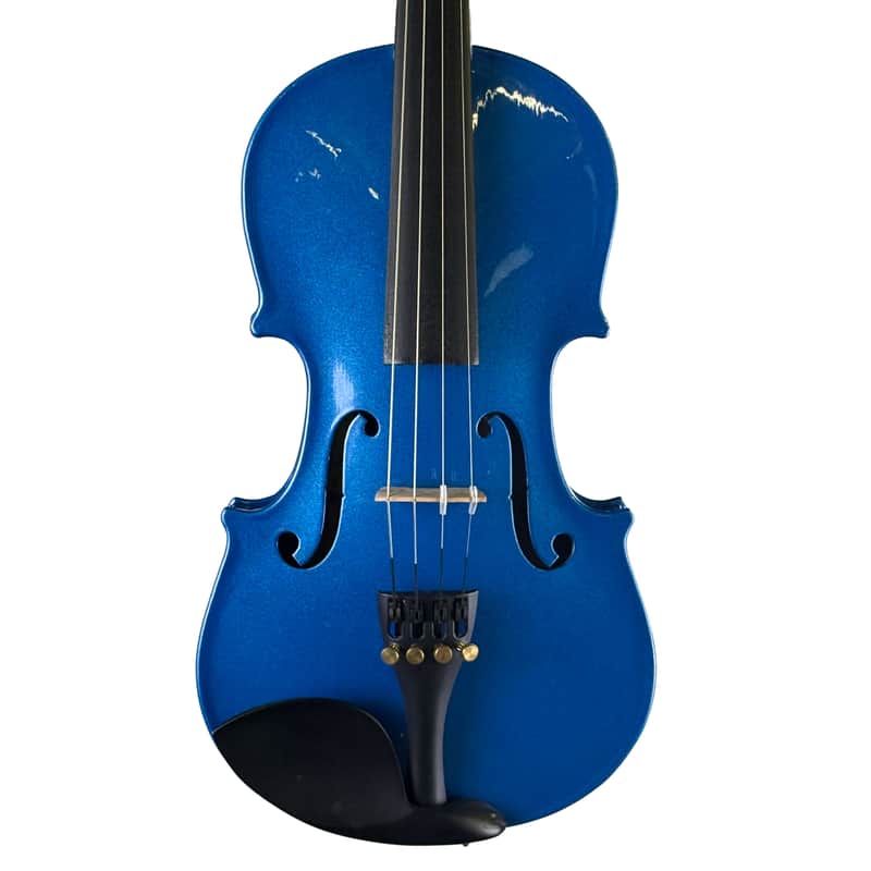 Bellafina Prelude 1/2 Size Blue Violin W/HSC & Bow (Used) image 1