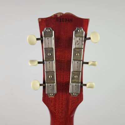 Vintage 1960 Gibson Les Paul Junior Double Cutaway - All Original - Very Clean - No Mods/No Breaks - Cherry image 4