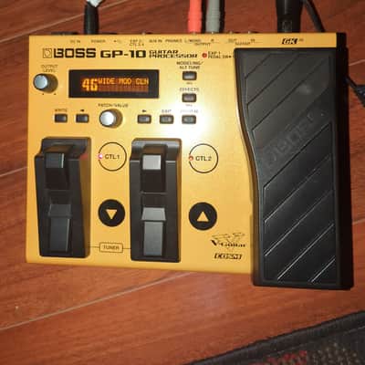 Boss GP-10 Guitar Processor Multi-Effect Unit 2014 - 2019 - Yellow