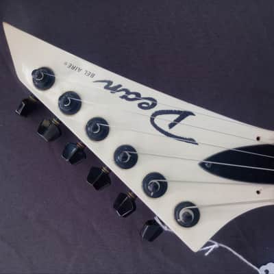 Dean Bel Aire 1988 White/Black W/Gig bag *** FREE SHIPPING *** image 9