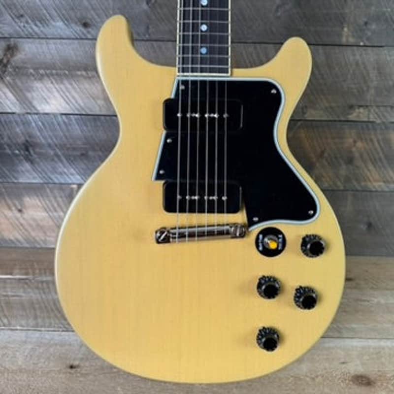 Epiphone Inspired By Gibson Custom 1960 Les Paul Special DC - TV Yellow 25121520930 image 1