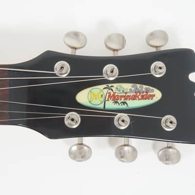 MarineRider MR-1 SunBurst Mosrite Ventures Copy Built-in Amp travel guitar Made in JAPAN image 5