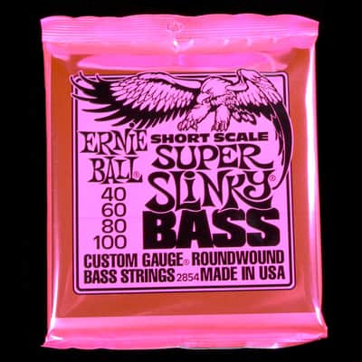 Ernie Ball Short Scale Slinky Bass Guitar Strings (40-100) image 1