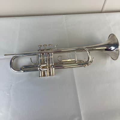 Blessing Artisan Bb Trumpet – Silver Plated – Intermediate Level – w/ Case – Excellent Condition SM#3221 image 7