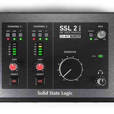 SOLID STATE LOGIC SSL 2 MKII USB Audio Interface image 1