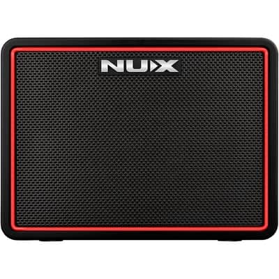 NuX Mighty Lite BT MKII 3-Watt Portable Desktop Modeling Guitar Amp for Guitars and Basses, Black image 1