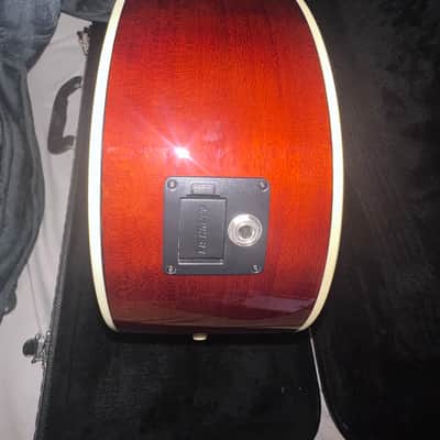 Jasmine JD37CE-NAT J-Series Dreadnought with Electronics 2010s - Natural image 8