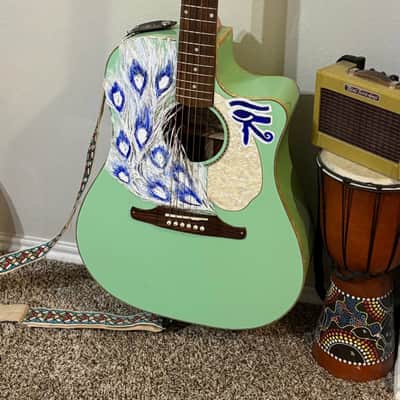 Fender Sonoran SCE 2014 - 2017 - Surf Green image 2