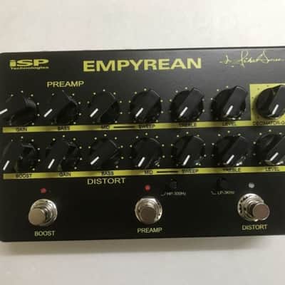 ISP Technologies Empyrean Signature Michael Sweet Preamp Pedal w/ Original box & paperwork image 3