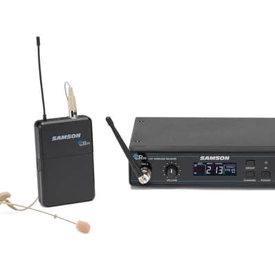 Samson Concert 99 Frequency-Agile UHF Wireless Earset Mic System - D Band (542–566 MHz)