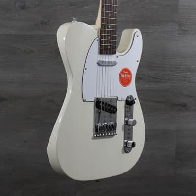 Squier Affinity Telecaster with Laurel Fretboard, String Through Body Olympic White image 3