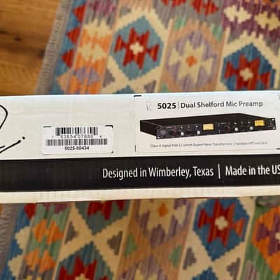 Rupert Neve Designs 5025 Shelford Dual Microphone Preamp 2021 - Present - Shelford Blue image 4