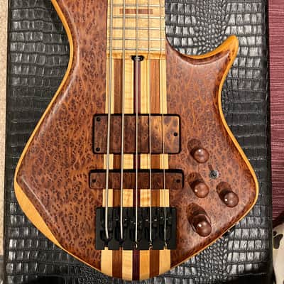 Warrior Dran Michael 5-string Red Burl image 7