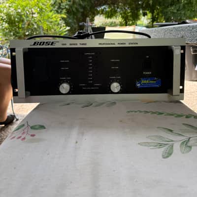 ESTAPA Bose 1800 Series III Professional y ALTAVOCES Bose 802 Series II 1990 - Negro image 2