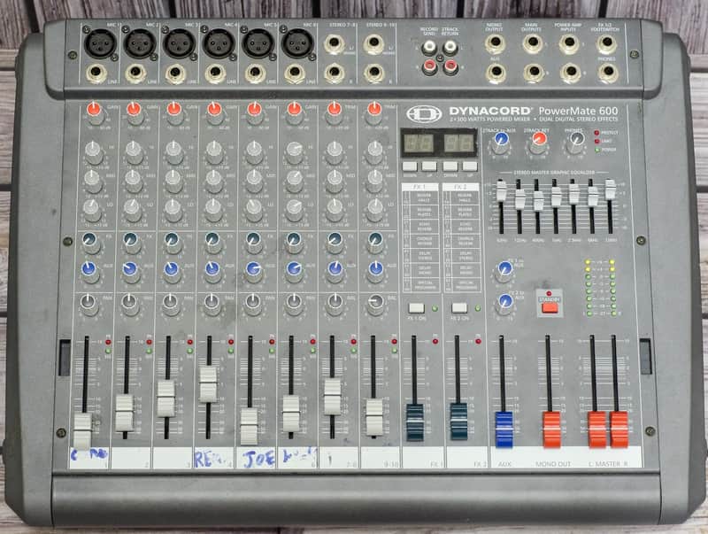 Dynacord Power Mate 600 Powered Mixer | Reverb