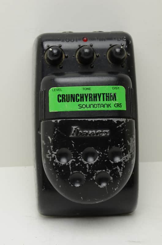 Ibanez CRUNCHYRHYTHM CR5 オーバードライブ 本体のみ Ibanez Soundtank CR-5 Crunchy Rhythm | Reverb