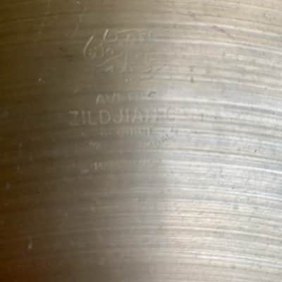 A. Zildjian 60s Stamp 18" Crash Ride - Riveted - Repaired image 6