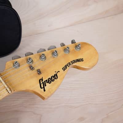 Greco Super Sounds SE450 1976 Natural Vintage Made in Japan MIJ  w/ Bag image 4