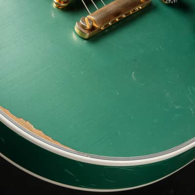 2024 - Gibson Custom Shop PSL Murphy Lab Les Paul Custom Heavy Aged Inverness Green 10.1 #CS400228 image 17