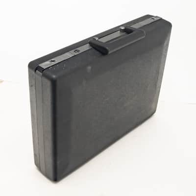 Hofbauer 17"x13"x4" Double Walled Plastic Executive Suitcase Grey USED image 2
