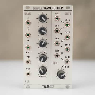 Toppobrillo Triple Wavefolder Eurorack Module w/ Tiptop Stackcable #58429 image 1