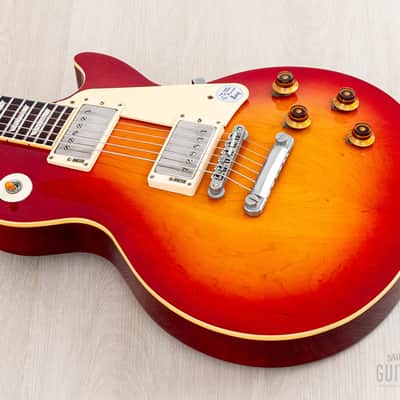 1989 Burny Super Grade RLG-60 ‘59 Model Burst w/ VH-1 Humbuckers, Japan Fernandes image 9