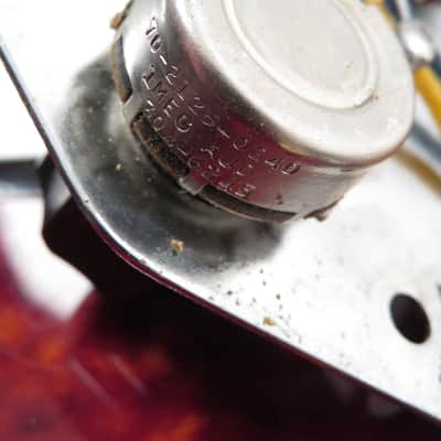 1962 Fender Jaguar - Sunburst - Rare Factory BUBINGA Fingerboard - First Year - Original Case, Strap & Bridge Cover image 17