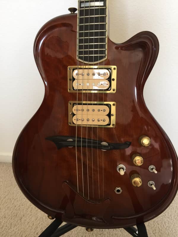 Jesselli Guitar 1980 Walnut image 1