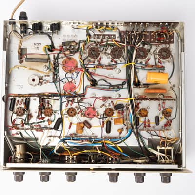 Fisher X-100-B Stereo Integrated Tube Amplifier - EX Working w/ orig Manuals image 7
