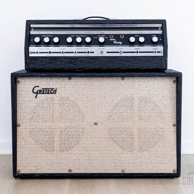 1967 Gretsch 6169 Fury Piggyback Tremolo & Reverb 2x12 Stereo Tube Amp Valco-Made w/ Jensen C12N image 2