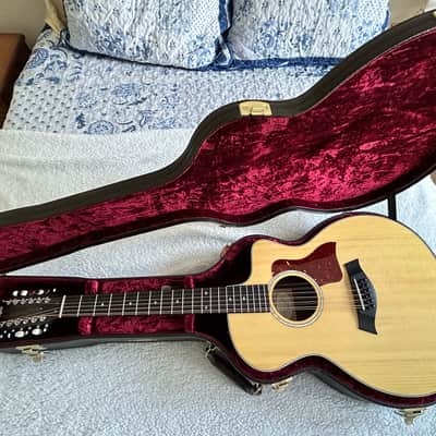 2017 Taylor 254ce DLX 12-String Acoustic-Electric – Natural – Original Hardshell Case image 6