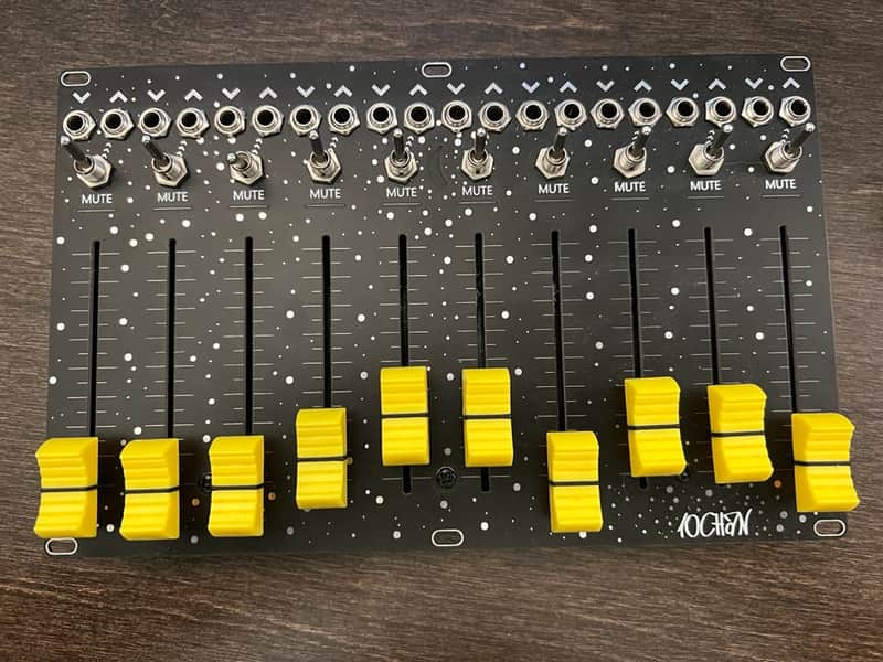 Ecolab (Noisy Fruits Lab) 10CHAN Active Faderbank for Eurorack & Desktop 2021 image 1