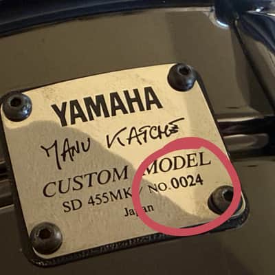 Yamaha Manu Katche Sinature 2000’s - Black Nickel image 8