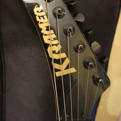 Kramer Striker FR-400-S (FR400S) Green Crackle Finish 24-Fret EMG Humbucker w/ Gig Bag image 5