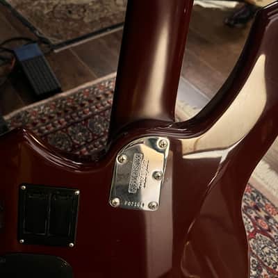 Ernie Ball Music Man Bongo 5 HH 2003 - 2009 - Rolls Burgundy image 7
