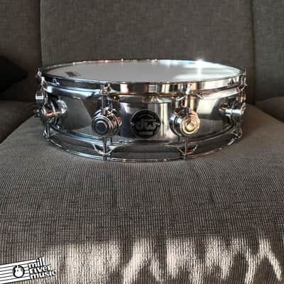 DW Collector Series 3" x 14" Chrome Over Brass Snare *used*