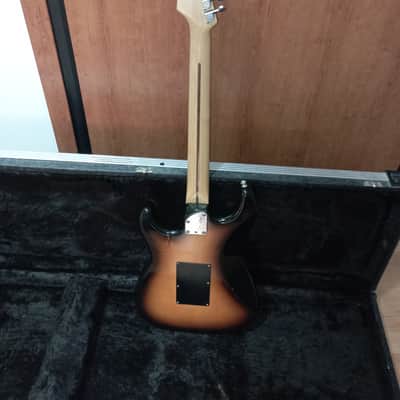 Fender Contemporary Stratocaster 1985-1988, Kahler Spyder lock tremolo- Sunburst + hard case image 3