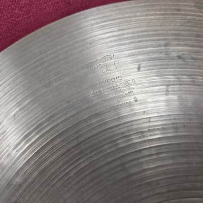 Zildjian K Hihat Top/ 70s A NewBeat Bottom Mismatch Hi Hat Pair image 7