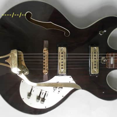 Teisco / Kay K-900G 1970s Walnut image 14