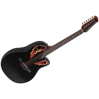 CE4412 5 G Guitar Celebrity Elite Mid Cutaway 12 strings Ovation image 1