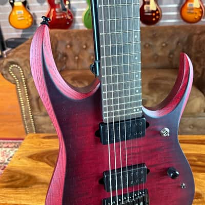 Ibanez RGD721FA-WUF Standard Satined Wine Red Burst Flat + NEW 2026 Model + In Stock image 3