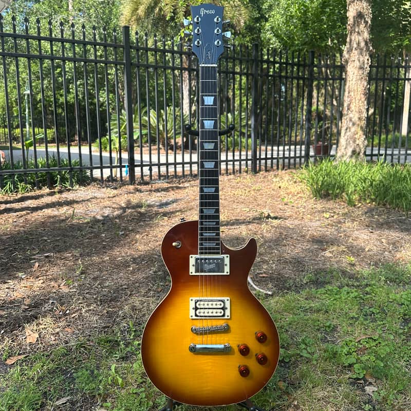 1974!!! Greco EG-420 Les Paul standard flame maple Japan lawsuit slim taper 60s ( Jacksonville ) image 1