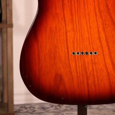 Fender Custom Shop 1950 Telecaster Thinline Journeyman Relic - Maple Fingerboard, Aged Violin Burst image 11