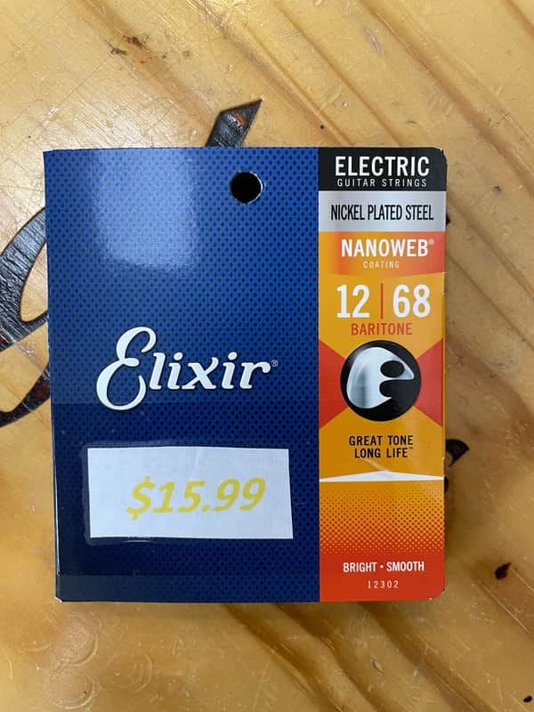 Elixir 12/68 Baritone Strings image 1