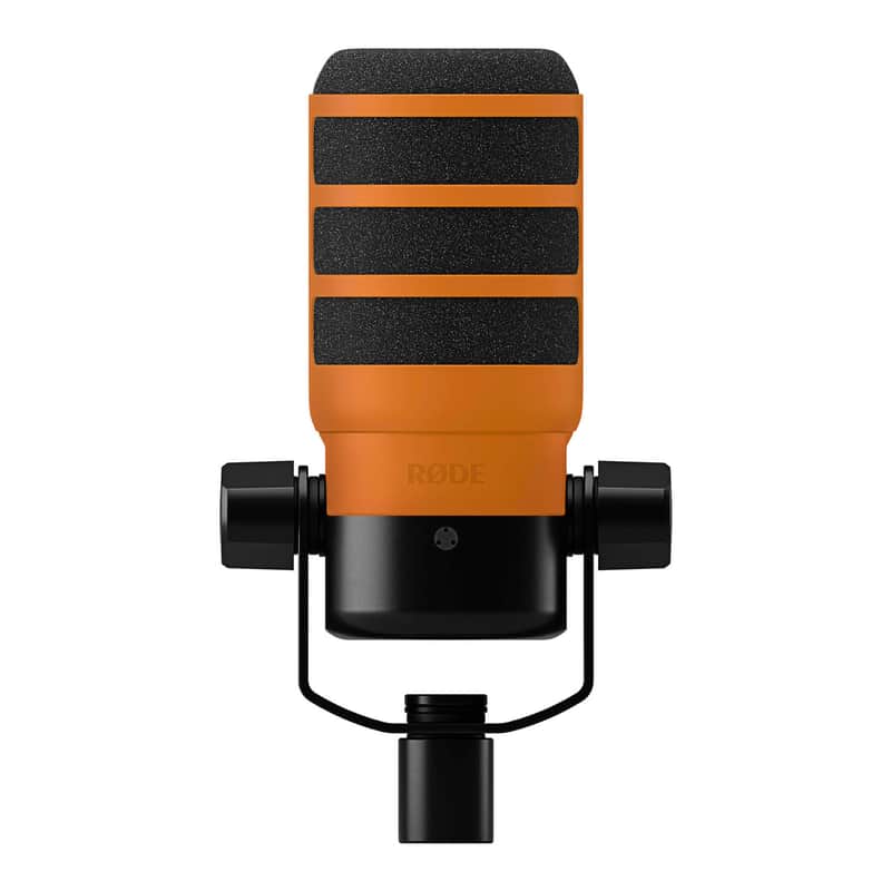 Rode WS14 Deluxe Pop Filter for PodMic (Orange) image 1